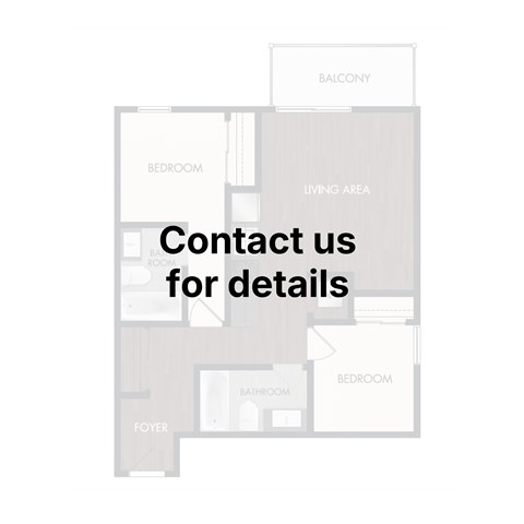 Floor plan for 3 beds, 2.5 baths, 1356 sqft
